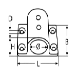 TUBE HOLDER — 814909422 MTECH
