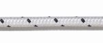 DOUBLE BRAIDED POLYESTER ROPE FOR ANCHOR. BLACK AND WHITE COLOR — T0910001R TREM