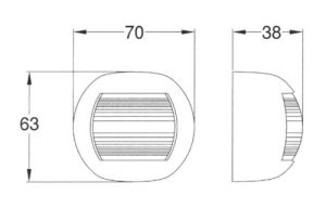 ORSA MINORE HALOGEN LIGHTS 12V — L5874532 TREM