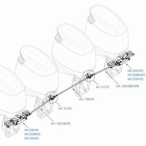CENTER ENGINE TO CENTER ENGINE APPLICATION — 358.06 MAVIMARE
