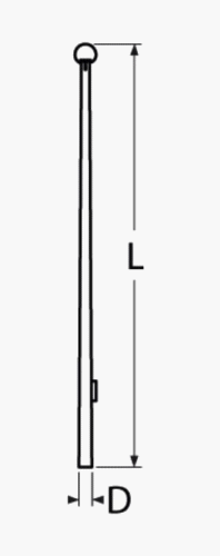 FLAG POLE — 8147174620 MTECH