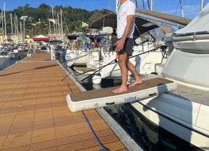 INFLATABLE FLOATING GANGWAY T-WAVE — B2050200 TREM