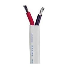 DUPLEX CABLE 16/2 AWG (2x1 mm2), WHITE — AM121710