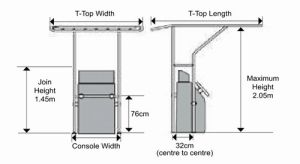 T-TOP SMALL 1.2 M X 1.7 M — OCEMA0801