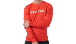 БЛУЗА SEADOO МЪЖКА ЧЕРВЕНА RASHGUARD /L/ — 4544590917 BRP