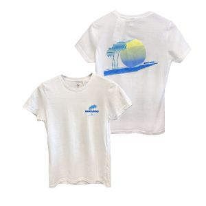 SEADOO WOMEN`S T-SHIRT BLUE — 4543020980 BRP