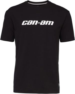 CAN-AM ТЕНИСКА ЧЕРНА С БЯЛ НАДПИС XL — 4544301290 BRP