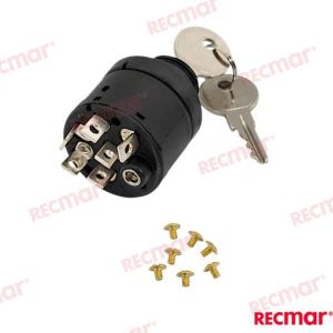 IGNITION STARTER SWITCH PLASTIC 7T-4POS — REC41040