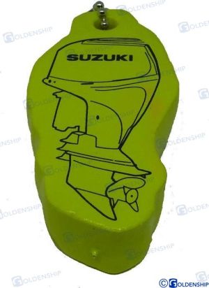 VINYL FLOATED KEY CHAIN (SUZUKI) — GS41495