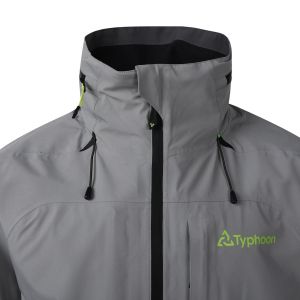 JACKET PERFORMANCE SLATE/LIME L — P203789 TYPHOON