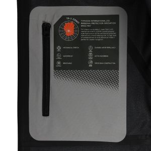JACKET PERFORMANCE SLATE/LIME L — P203789 TYPHOON
