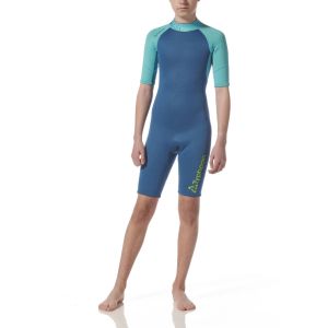 НЕОПРЕНОВ ЮНОШЕСКИ КЪС КОСТЮМ ESSENTIAL 3/2mm AZURE/OCEAN Y-M — P203729 TYPHOON