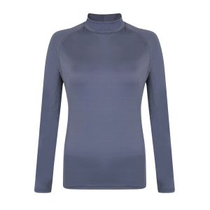 Fintra L/S Tech Rash Vest Wmn Graphite 12 — P200231 TYPHOON