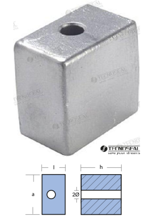 ЦИНКОВ АНОД OMC-JOHNSON-EVINRUDE — 00907 TSEAL