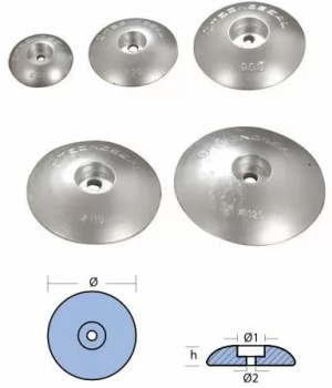 RUDDERS DIA 125 — 00104 TSEAL
