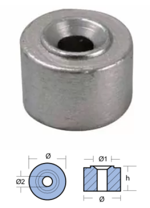 ZINK ANODE — 12155-ZV4-A00 HONDA