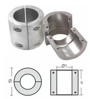 SHAFT ANODE D.115 — 00528 TSEAL