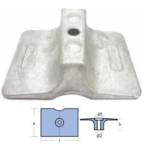ANODE YAMAHA — CM61N-45251-01