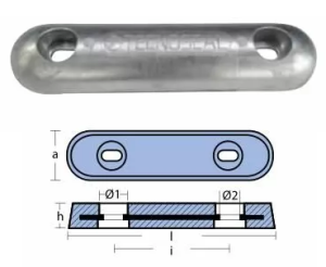 ANODES FAIRLINE 4 kg — 00271E TSEAL