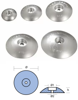 RUDDERS DIA 90 — 00102 TSEAL