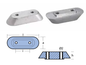 PLATE  HONDA FB OF ALUMINUM — 01402AL TSEAL