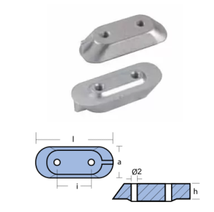 АЛУМИНИЕВ АНОД YAMAHA — 01123-1AL TSEAL
