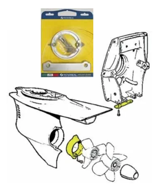КОМПЛЕКТ АЛУМИНИЕВИ АНОДИ VOLVO PENTA — KIT VOLVO DP280/AL TSEAL