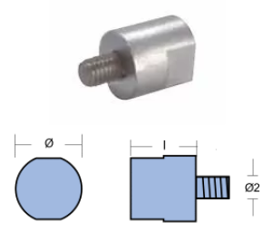 ЦИНКОВ АНОД YANMAR — 01303 TSEAL