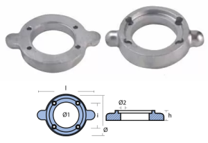 ЦИНКОВ АНОД YANMAR — 01305 TSEAL
