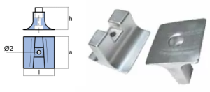 АЛУМИНИЕВ АНОД YAMAHA — 01155AL TSEAL