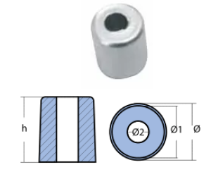WASHER FOR ENGINE 2,5/9,0 HP — 01148 TSEAL