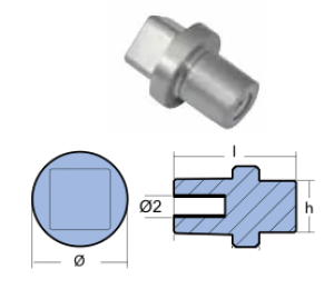 ENGINE ANODE 80/100HP — 01146-1 TSEAL