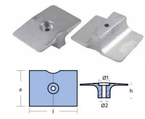 ЦИНКОВ АНОД YAMAHA — 01135 TSEAL