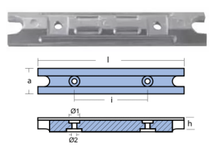BAR ANODE TOP 700 YAMAHA — 01115 TSEAL