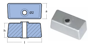 PLATE FOR ENGINES JOHNSON/EVINRUDE ALUMINUM — 00928AL TSEAL
