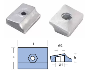 HORSESHOE JOHNSON 8-9,9-15 HP — 00921 TSEAL