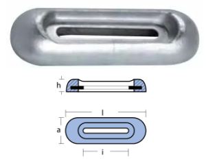 АЛУМИНИЕВ АНОД ЗА КОРПУС — 00269EAL TSEAL