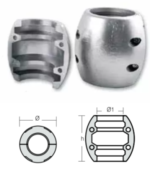 ZINC ANODE — SHF-800509 RAK