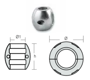 ZINC ANODE — SHF-800507 RAK
