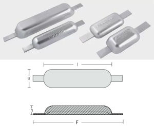 ZINC ANODE — WLD-800301 RAK