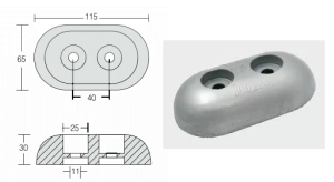 ZINC ANODE — BLT-800224 RAK