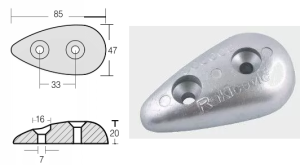 ZINC ANODE — FLP-800203 RAK