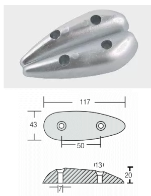 ZINC ANODE — FLP-800201 RAK
