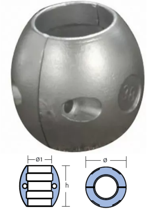 SHAFT ANODE 45 mm — 00512 TSEAL