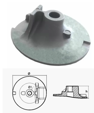 ALUMINIUM ANODE — CM6AW-45619-00A
