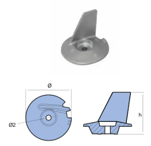 АЛУМИНИЕВ АНОД TOHATSU — 01260AL TSEAL