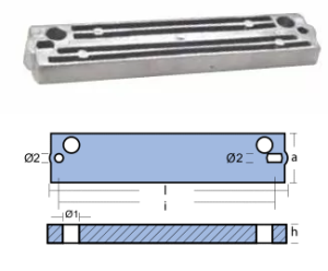 ЦИНКОВ АНОД TOHATSU — 01254 TSEAL