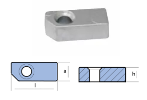 ЦИНКОВ АНОД YAMAHA — 01167 TSEAL