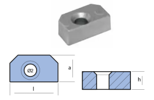 ЦИНКОВ АНОД YAMAHA — 01164 TSEAL