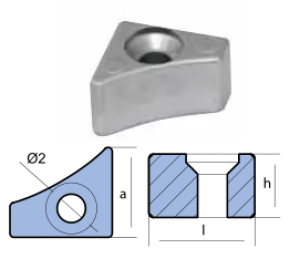 ЦИНКОВ АНОД YAMAHA — 01166 TSEAL
